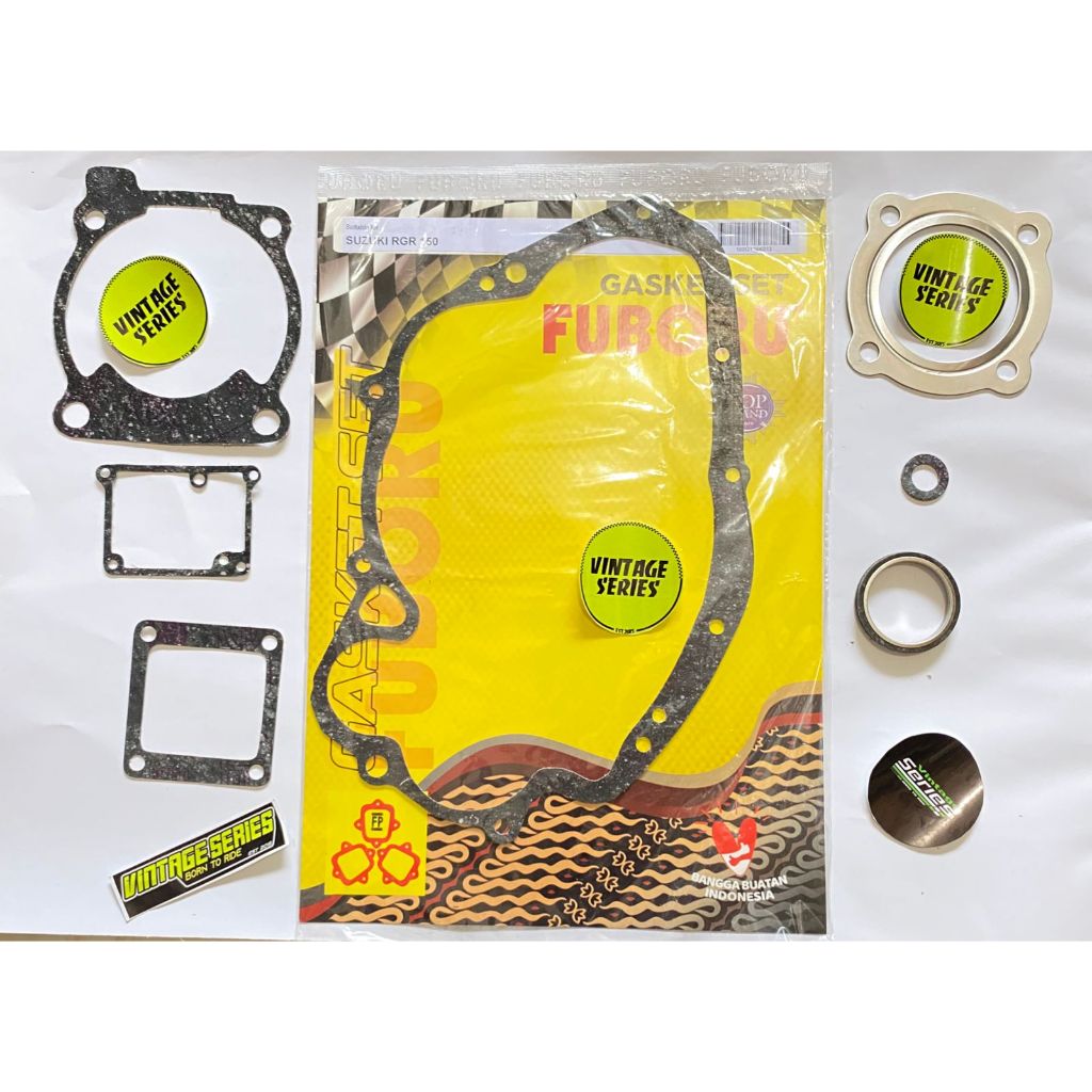 GASKET SET SUZUKI RGR 150 PAKING FULL SET SUZUKI RGR 150 PERPAK SET RGR GASKET FUBORU GASKET SET SUZ