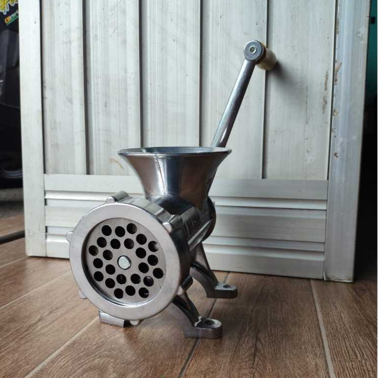 Gilingan Daging Stainless No.12 Meat Mincer Gilingan Kacang Sambel Gethuk Lindri