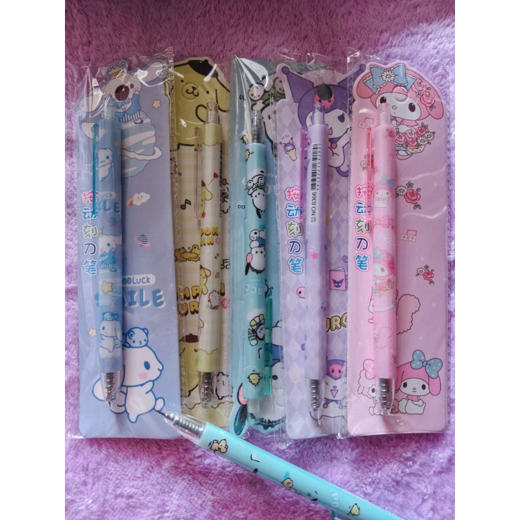 

PEN cuuter stiker motif sanrio GOOD QUALITY!!