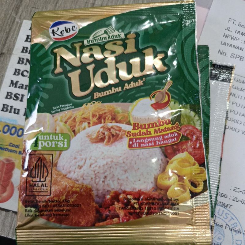 

kobe bumbu nasi uduk