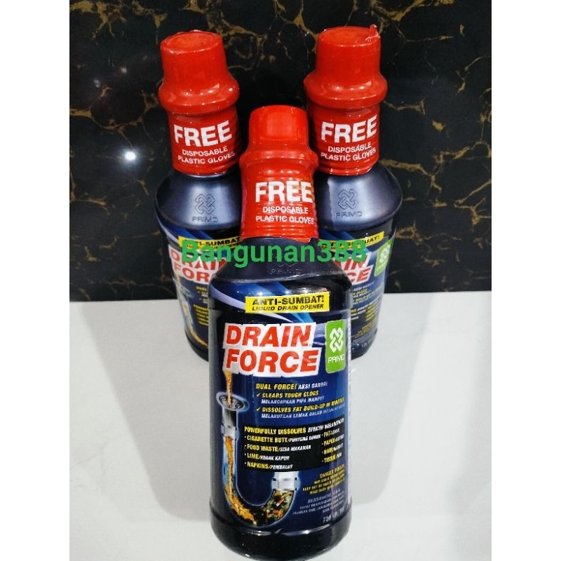 Soda api Drain Force/Soda api anti sumbat/soda api cair