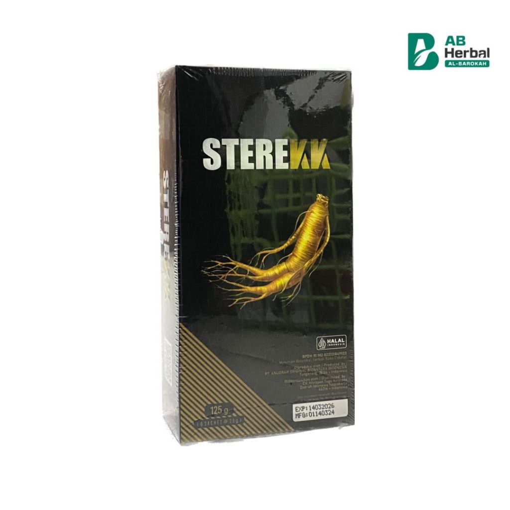 

KOPI STEREKK Rasa Coklat Swiss Plus Ginseng Korea (1SACHET)