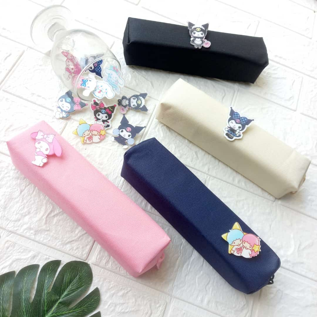 

Kotak Pensil Polos Tempat Pensil Mini Case Polos Set Pin Karakter Lucu DN600