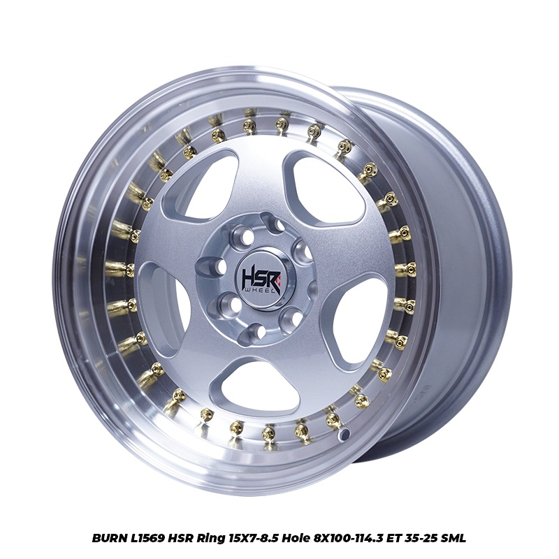 Velg Celong Ring 15 Hsr Burn Lebar Belang Velg Modifikasi Agya Brio Xenia Galant