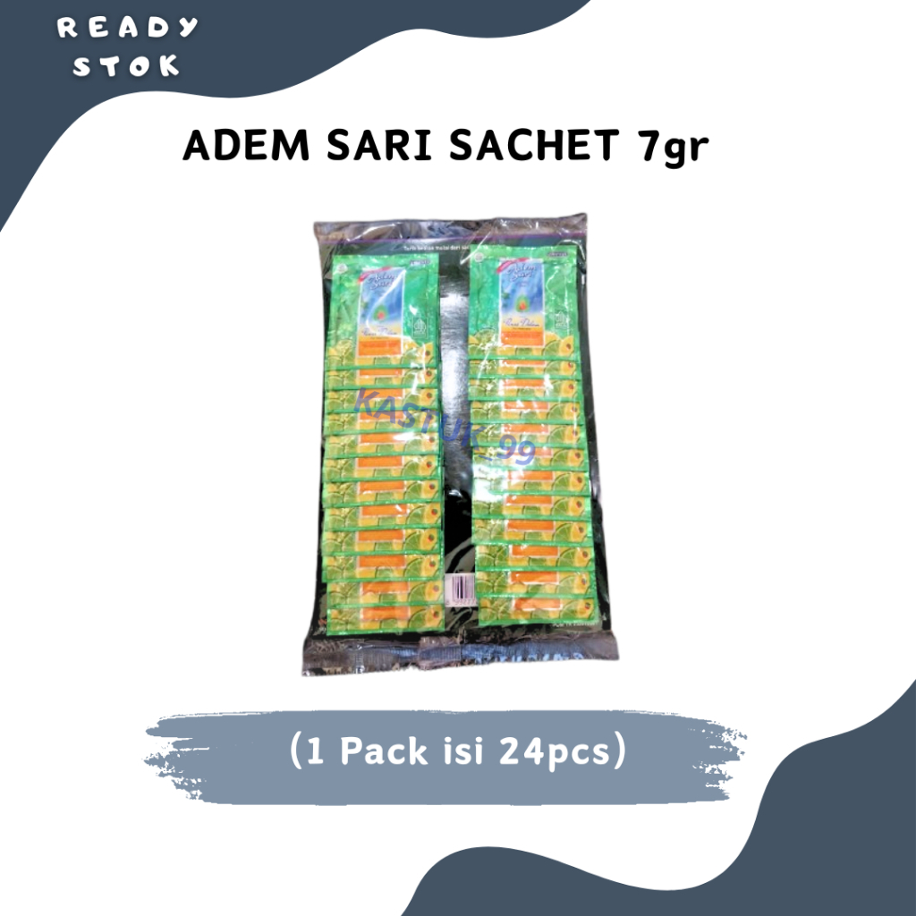 

ADEM SARI 7gr PENYEGAR PANAS DALAM (1PACK)