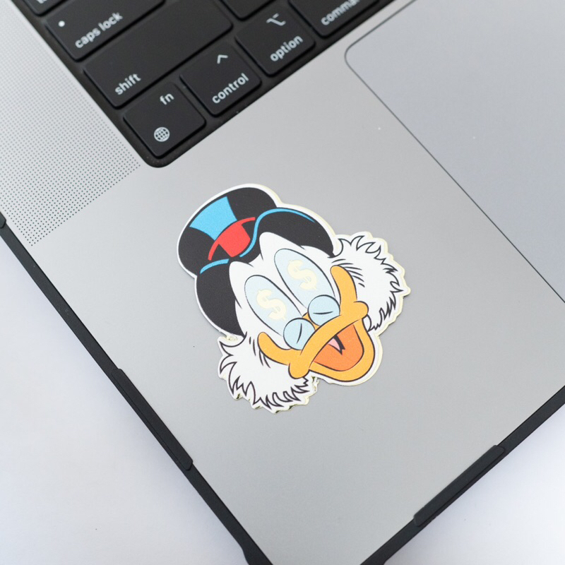 

Sticker tempel gold premium paman gober donald duck