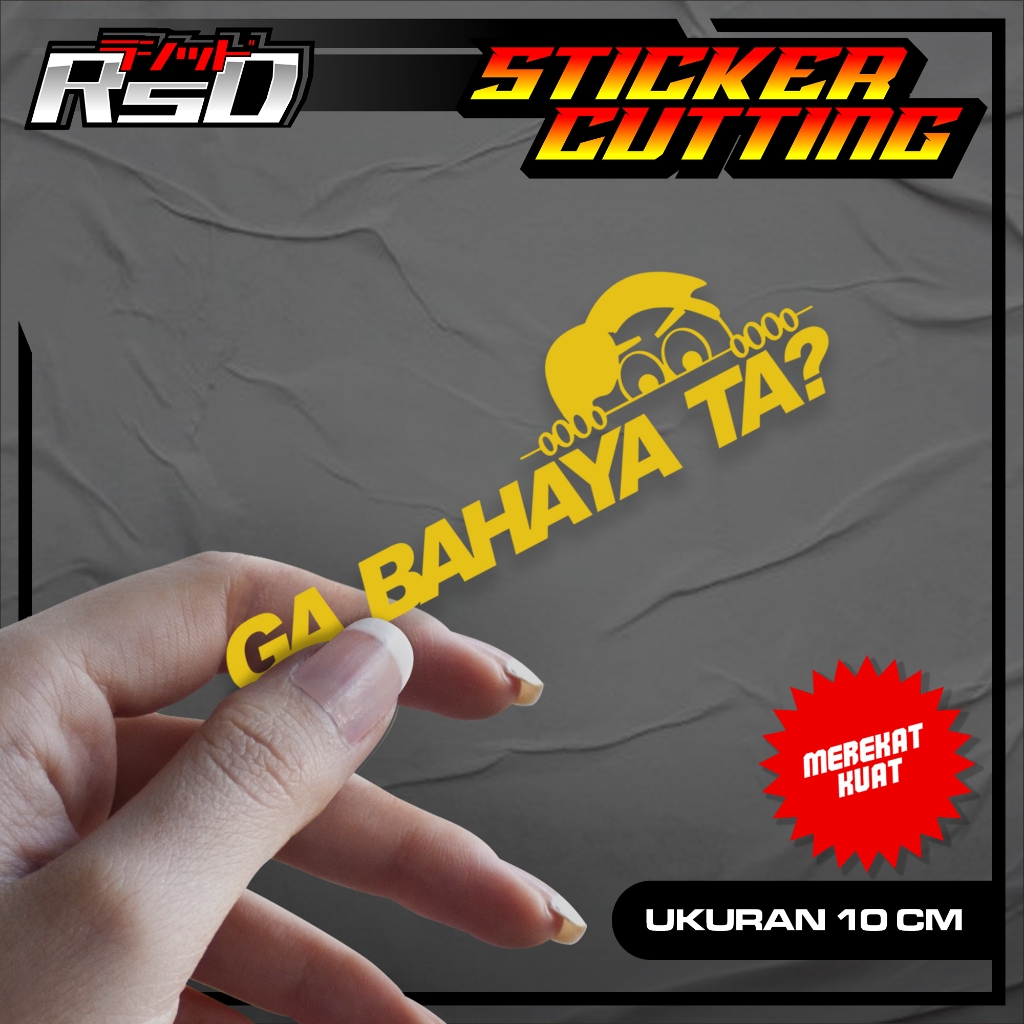 

03 STICKER LUCU GAK BAHAYA TA - STICKER LUCU GAK BAHAYA TA