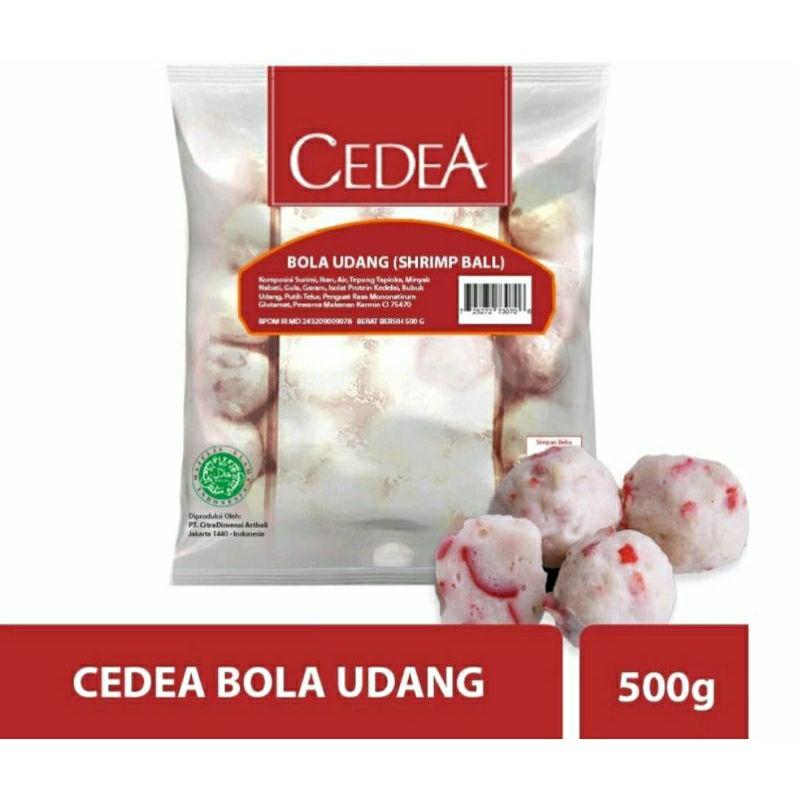 

Cedea Bola udang 500 gram