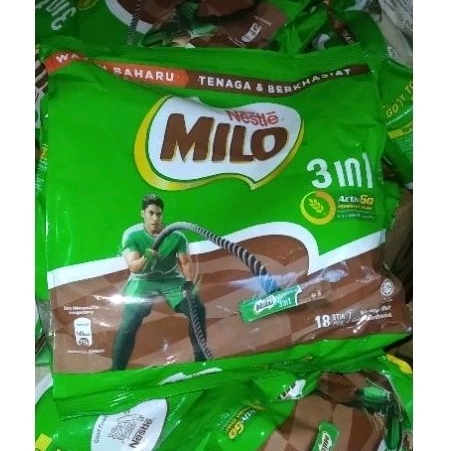 

Milo 3in1 Sachet 1bungkus