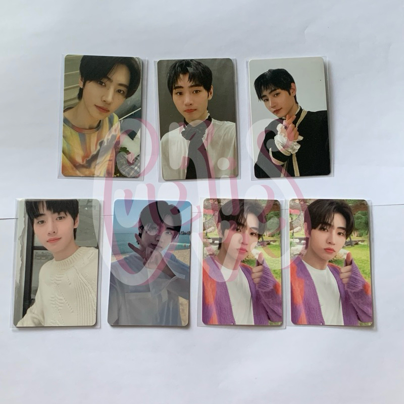 ENHYPEN Sunghoon Photocards | Paddle Pop, BDO Pout, SG21, LD Odysseus, SG22