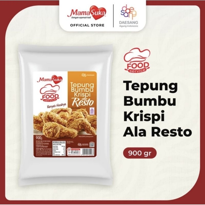 

Mamasuka Tepung Krispi ala Resto 900gr