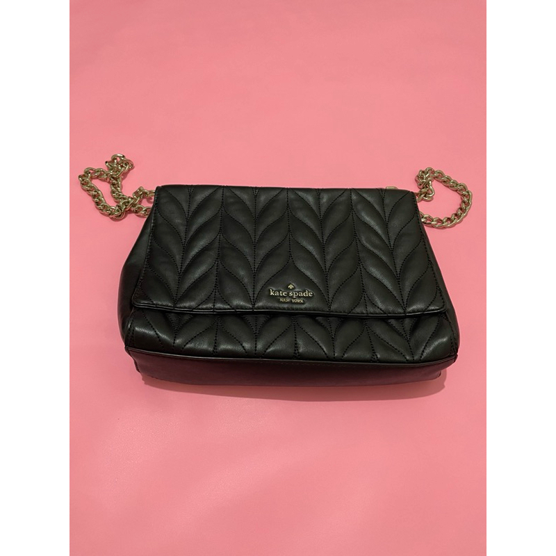 Preloved Tas KateSpade Emelyn Large Black