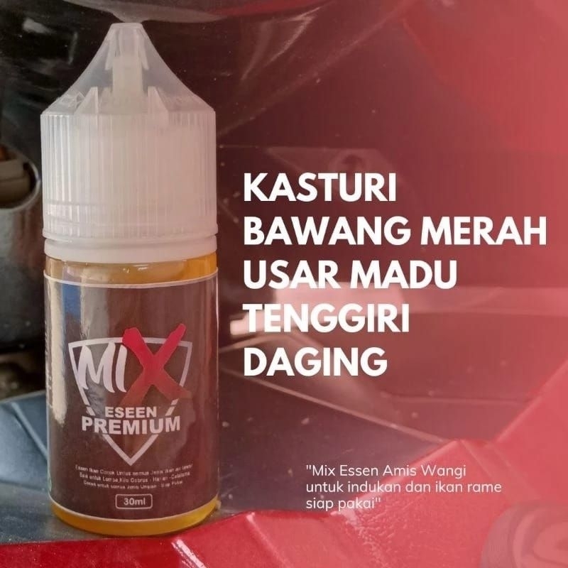 MIX ESSEN kasturi bawang merah usar madu tenggiri daging//indukan /babon dan rame
