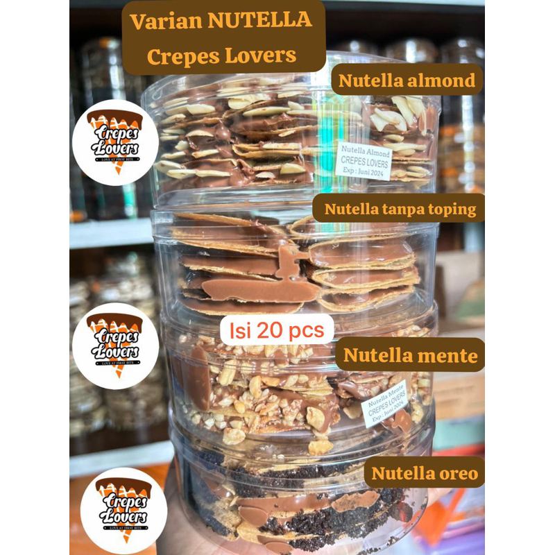 

Crepes Nutella 250gr