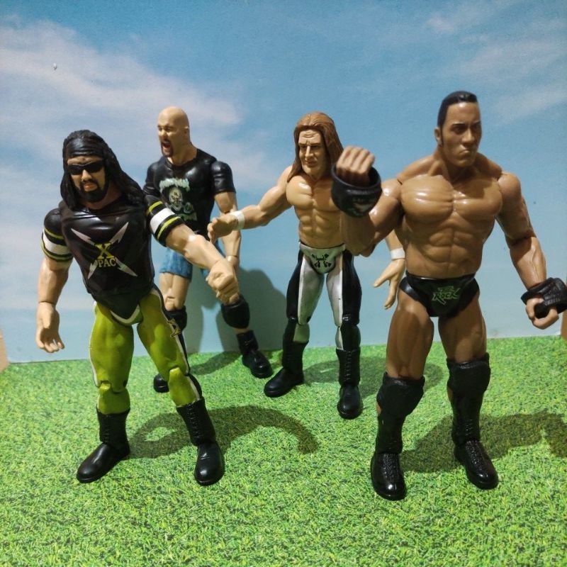 Vintage WWF Titan Tion Jakks Pasiffic Tahun 1999