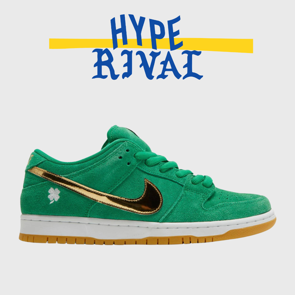 Nike SB Dunk Low Pro St Patricks Shamrock (100% Original)