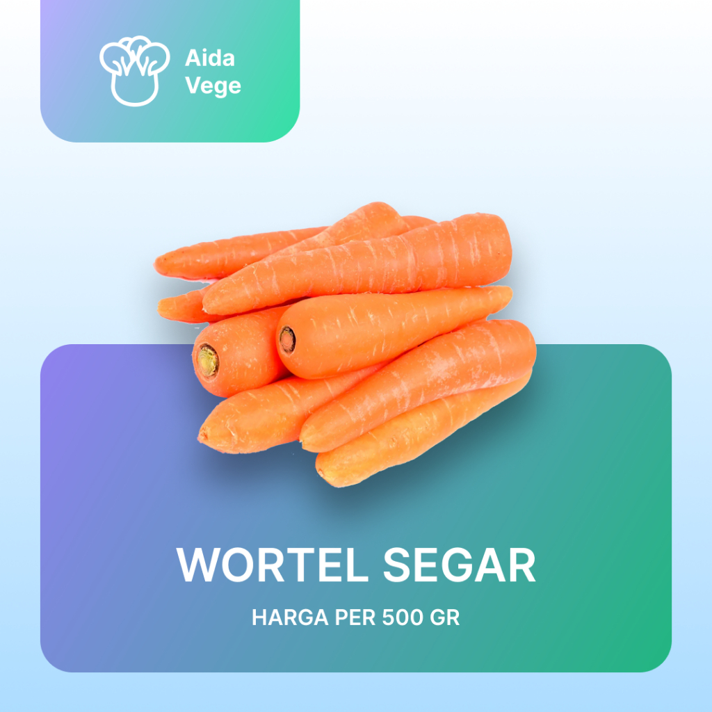 

Wortel Segar Premium - Bebas Pestisida (1/2 kg)