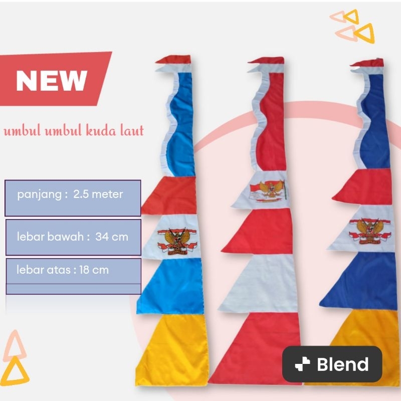 kuda laut / umbul umbul kuda laut