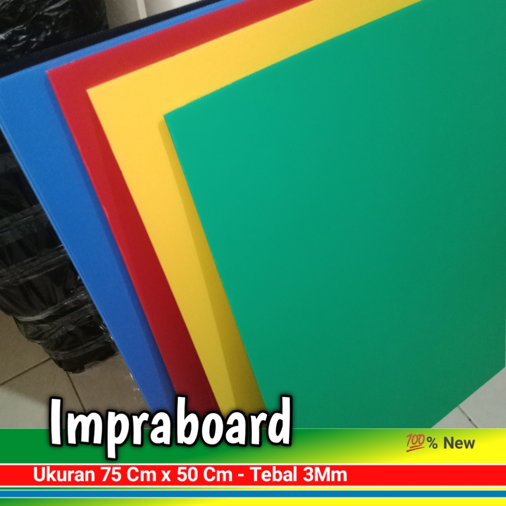 

Impraboard 3Mm Lembaran | Impra Board 50 Cm x 75 Cm I Papan Plastik Impraboard