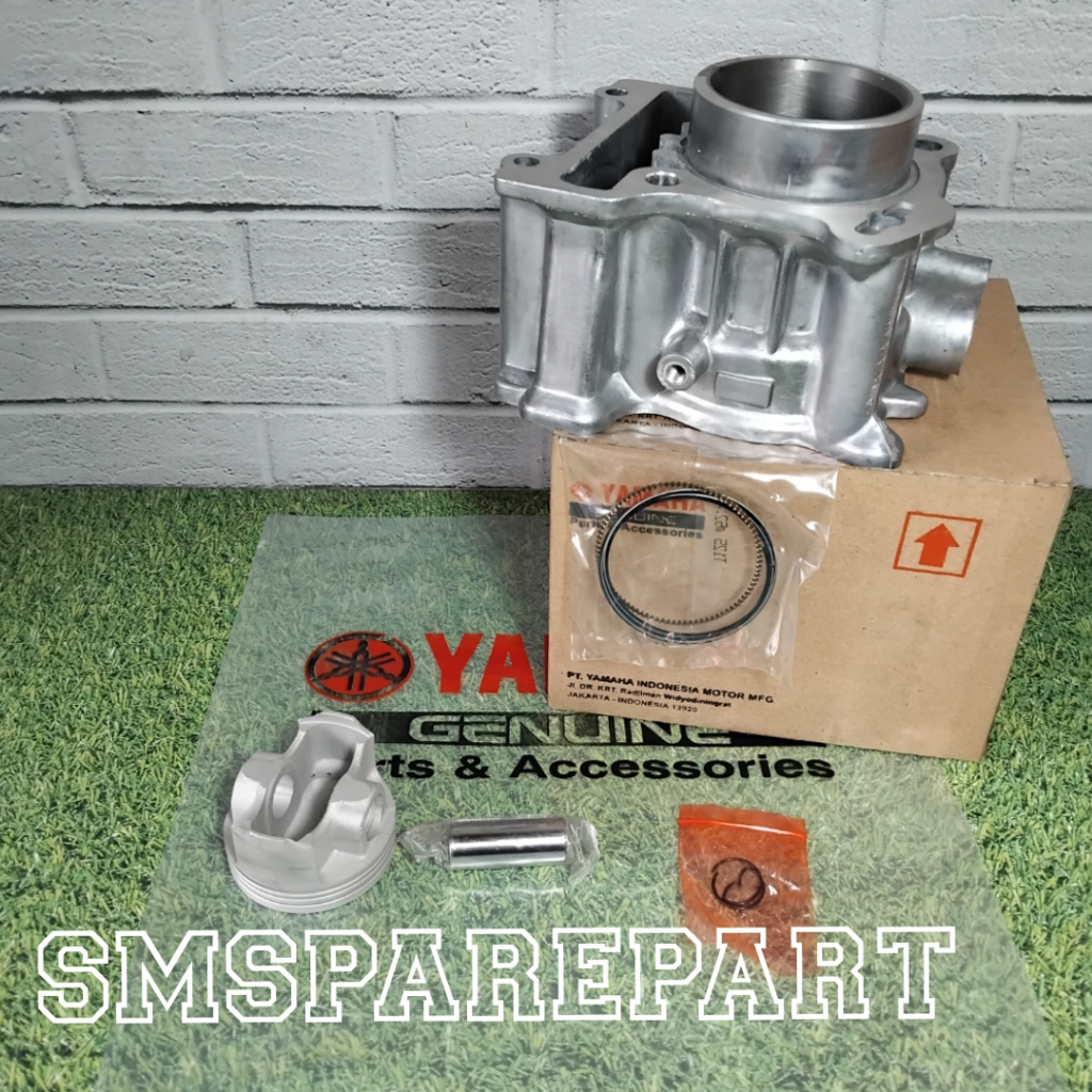 blok block seher assy ring piston pen motor yamaha jupiter mx 135 old new 1S7 50C 2005 - 2014