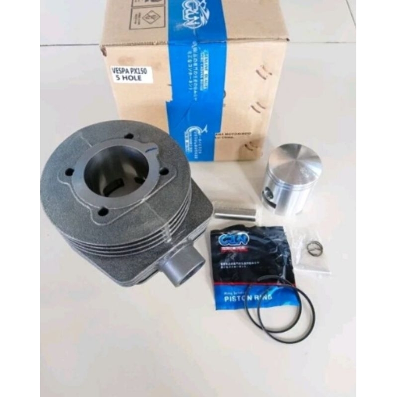 Blok seher komplit Vespa PX 150 hole 5 Vespa px 150.original CRUN