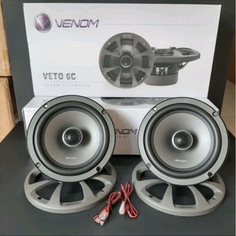 Speaker Coaxial VENOM 6" Speker Mobil Universal VENOM