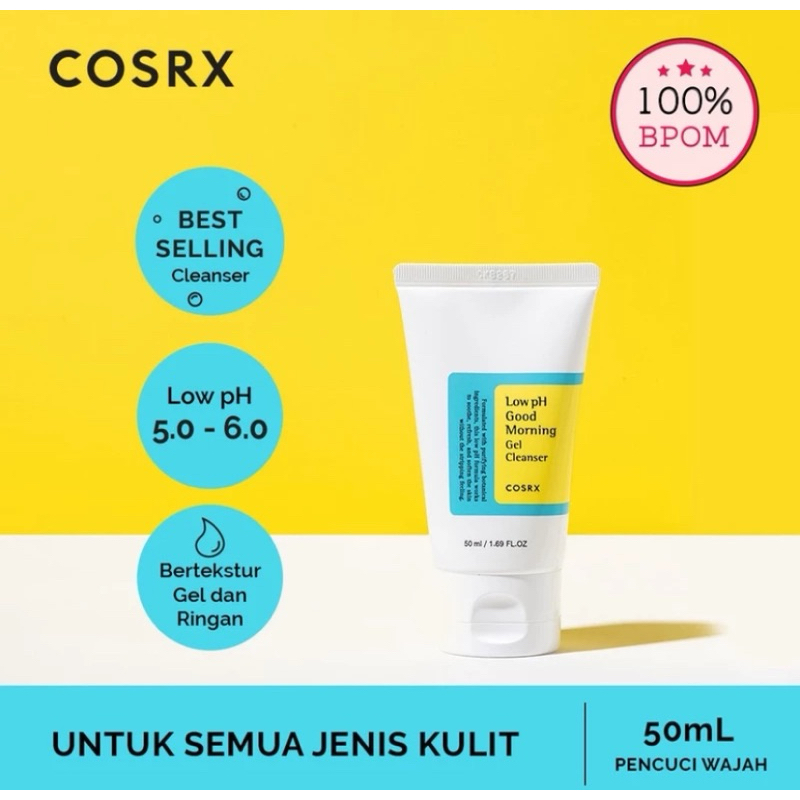 Facial Wash Cosrx Low pH Good Morning Cleanser