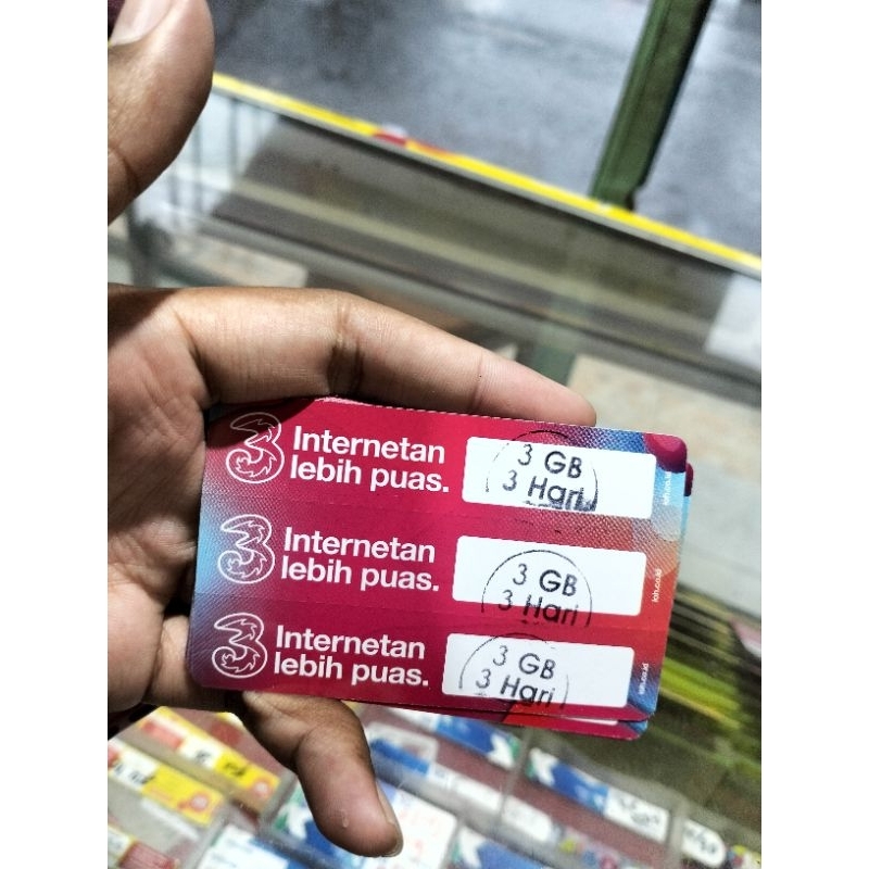 vocer Tri 3gb 3 hari