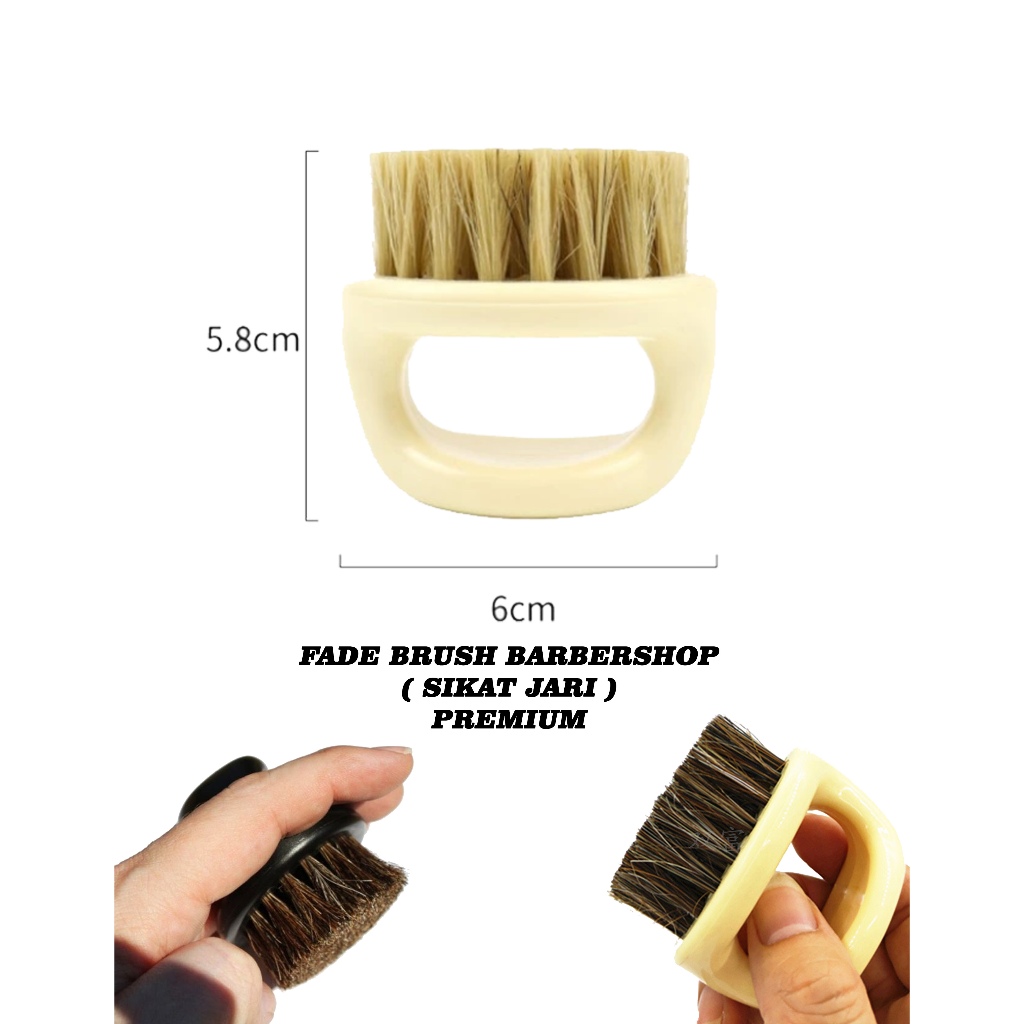 Fade brush / Sikat Rambut / Finger Brush