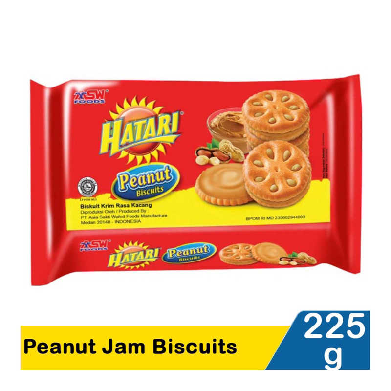 

Hatari Peanut Biscuits 225g