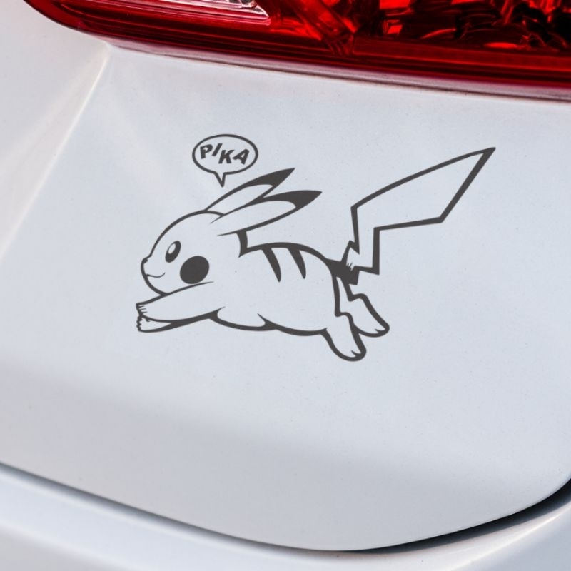 

Stiker Decal Pokemon Pikachu Pika Untuk Laptop, Mobil, dll