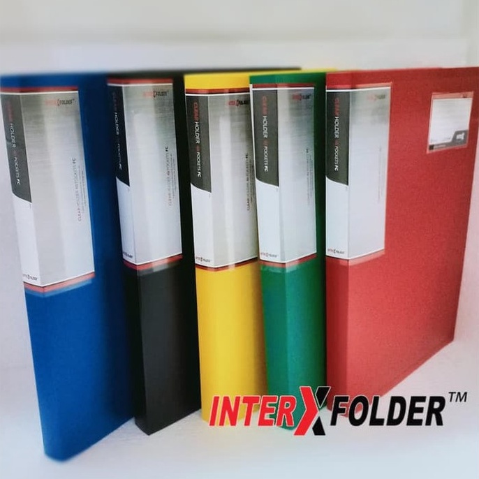 

ART B1J INTERX Clear holder 1 lembar F4 Folio INTER X Plus Casing