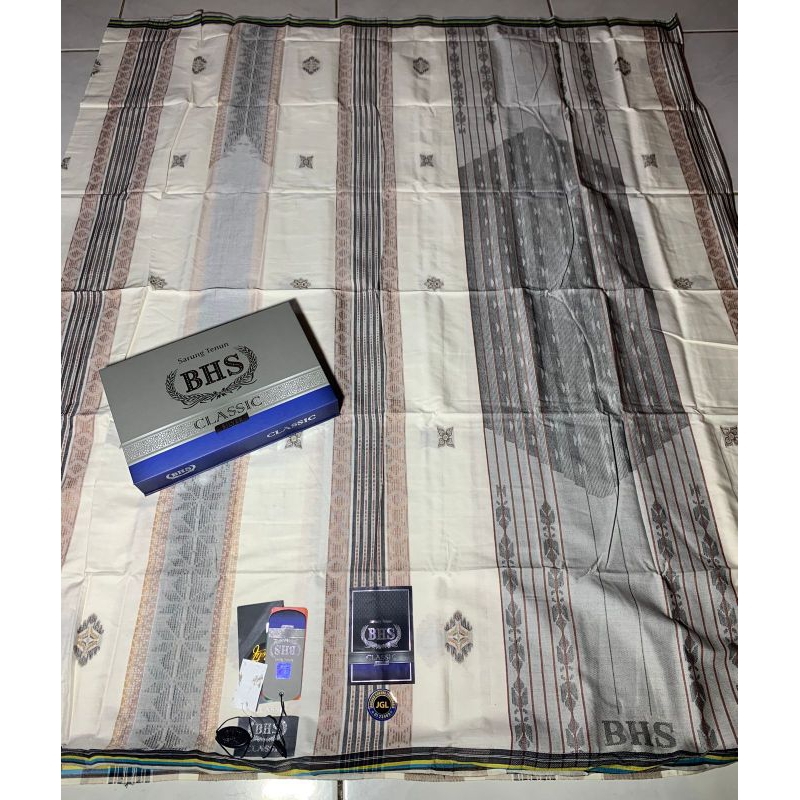 Sarung Bhs Classic Motif Mix  JGF JGB JGL JGA Grade Silver