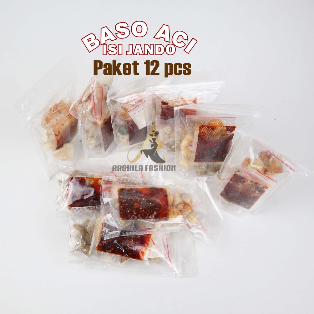 

MURAH BASO ACI ISI JANDO Paket HEMAT ISI 12 PCS Murah