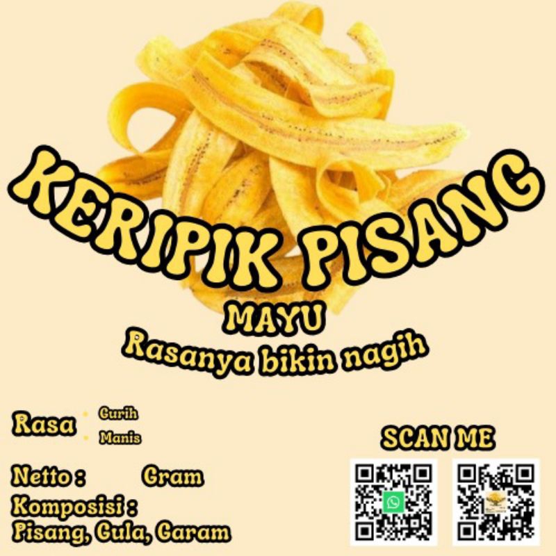 

Keripik Pisang Mayu
