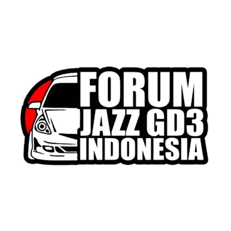 Stiker Forum Jazz GD3 Indonesia