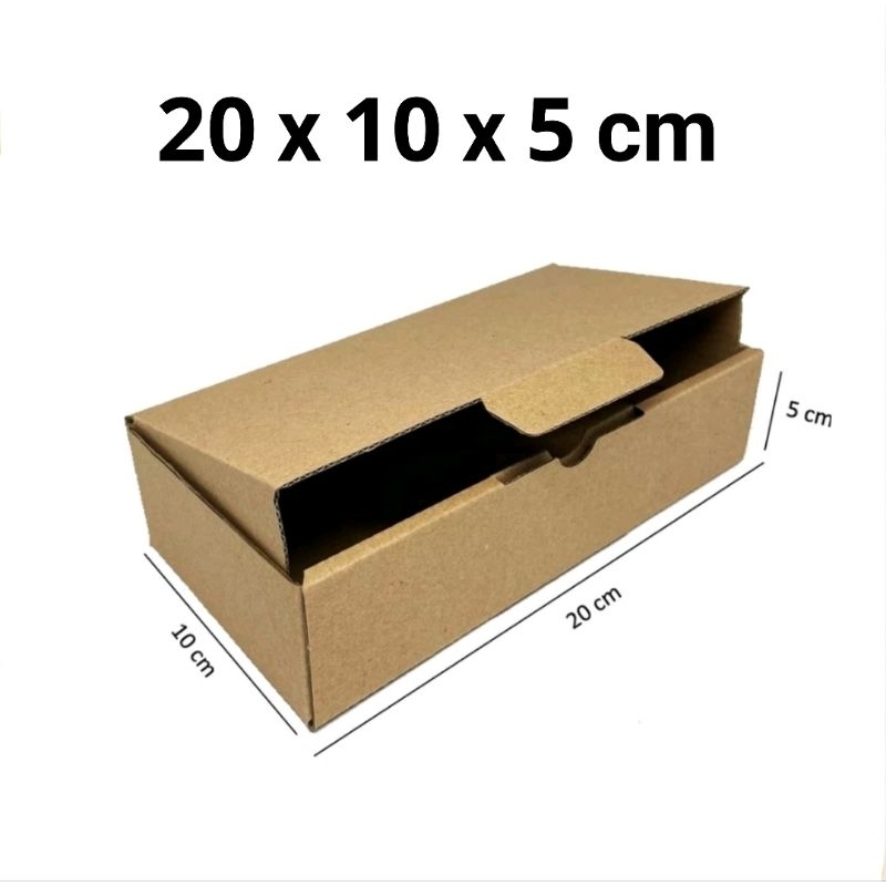 

Kardus 20x10x5 cm Die Cut Kotak Kue Tart Brownies dan easy usage