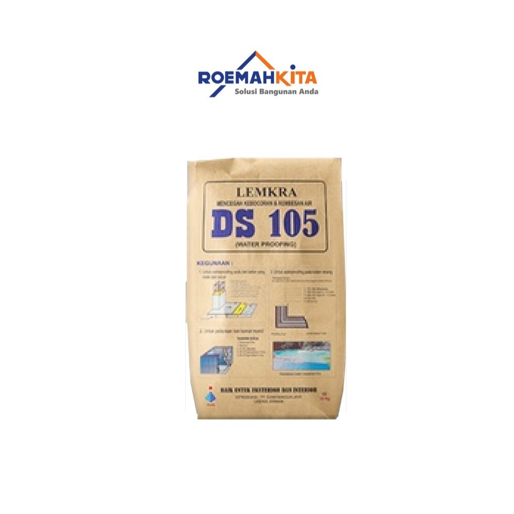 SEMEN WATERPROOFING LEMKRA DS 105 5KG | Semen Waterproofing Untuk Area Terendam Air