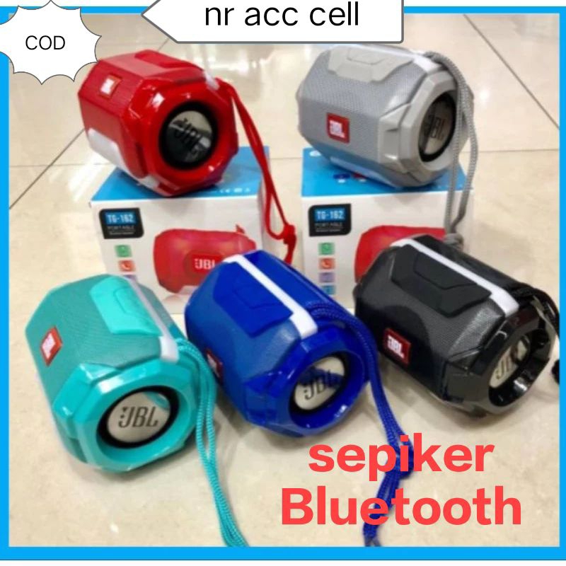 SEPIKER BLUETOOTH MINI MP 3 BLUETOOTH JBL TG 162 AUDIO WIRELESS CHARGER SUPER BASS