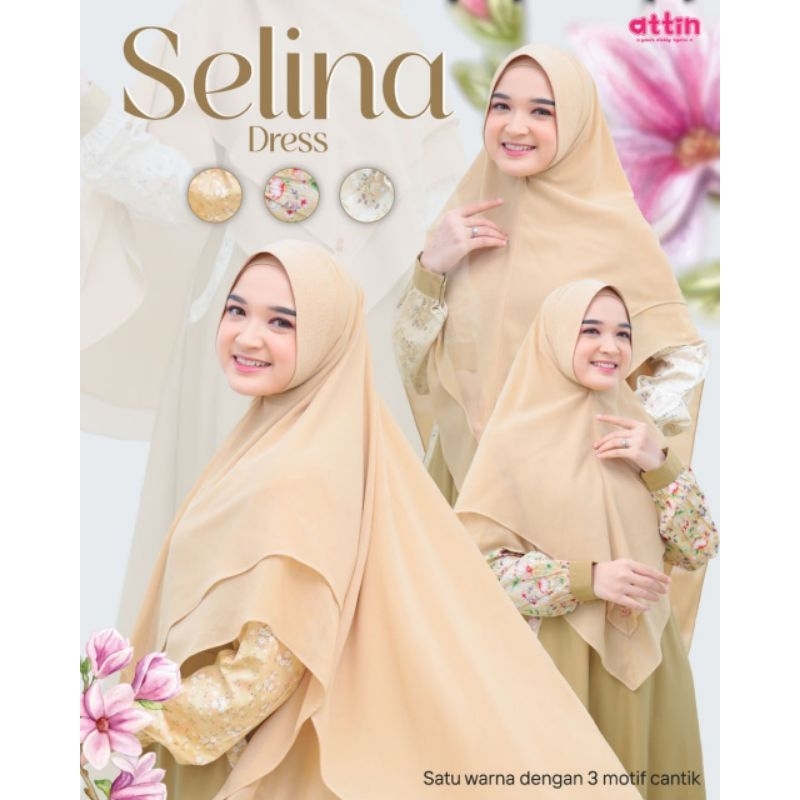 Selina dan Helena dress new by Attin original/Gamis cantik/Gamis toyobo/Best seller/ready stok