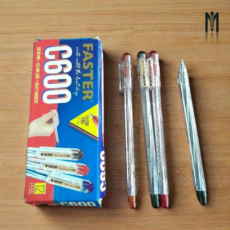 

Pulpen FASTER C600 0.7mm | Pulpen murah Berkualitas