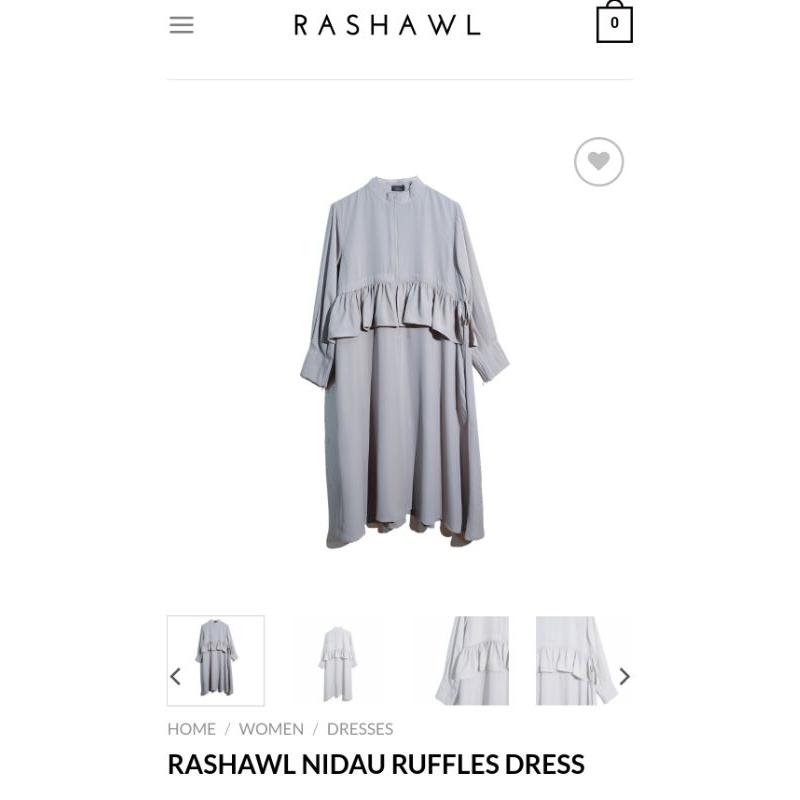 RASHAWL (Preloved) - NIDAU RAFFLES DRESS