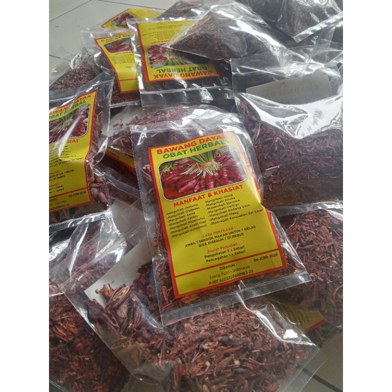 

Paket 2 teh bawang Dayak/Herbal teh bawang Dayak berlian 60 gram