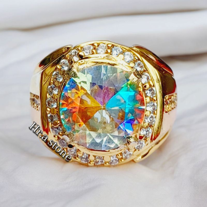CINCIN BATU KALIMAYA INDIA PELANGI SUPER JARONG