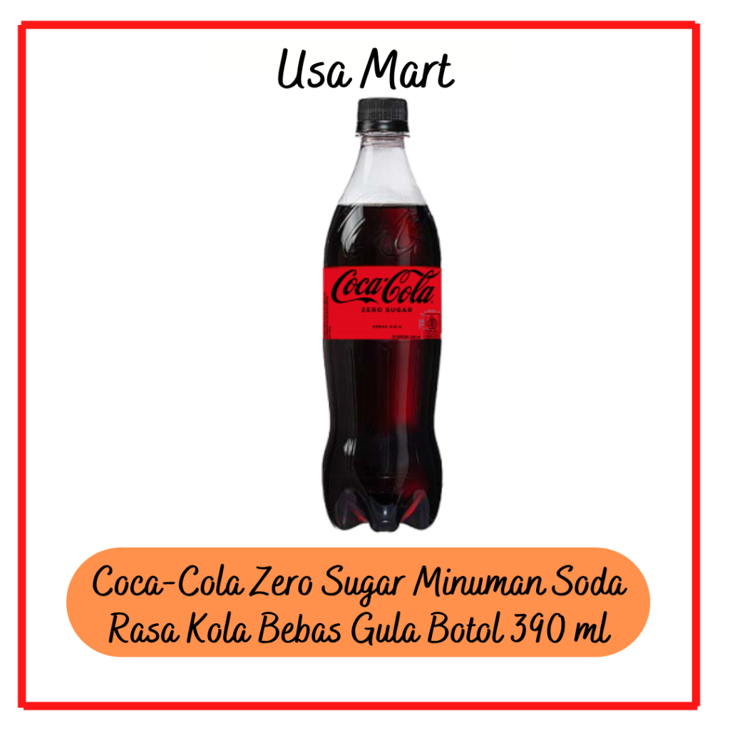 

Coca Cola Zero Sugar 390ml