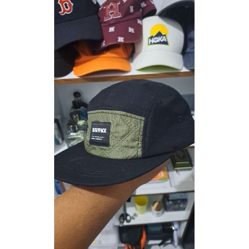topi 5 panel bodypack preloved cakep banget