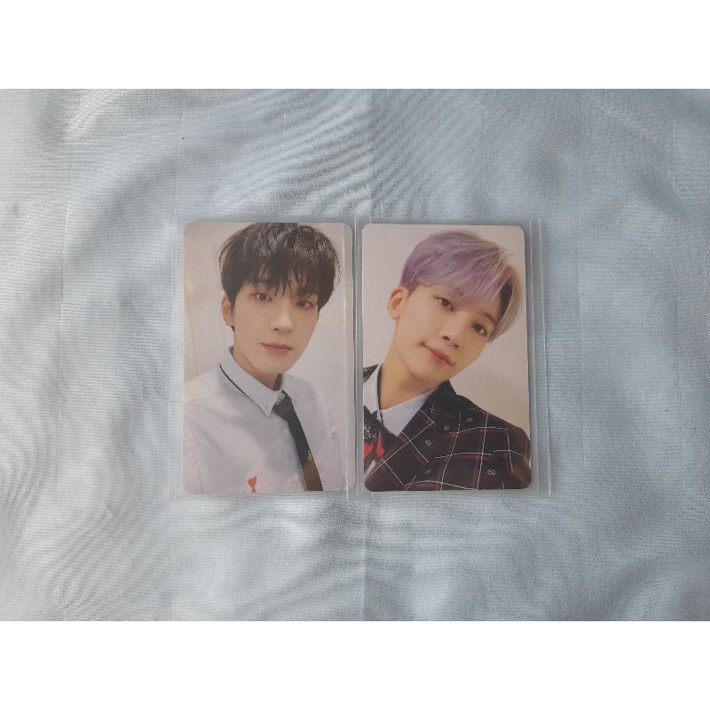 seventeen wonwoo jeonghan dvd pol power of love photocard pc