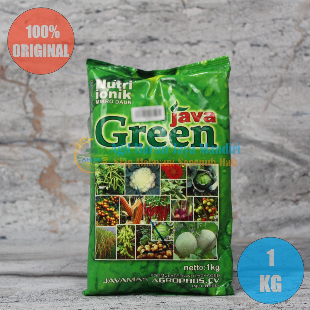 JAVA GREEN 1 KG Pupuk Daun Mikro Membantu Fotosintesa Tanaman