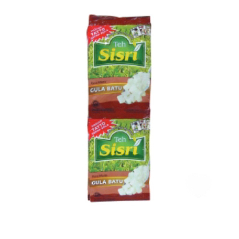 

Teh Sisri 8g 10s Minuman instant teh gula batu cincau