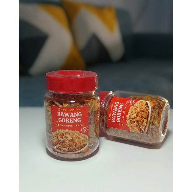 

bawang goreng by dapur mama mira kemasan botol 200ml